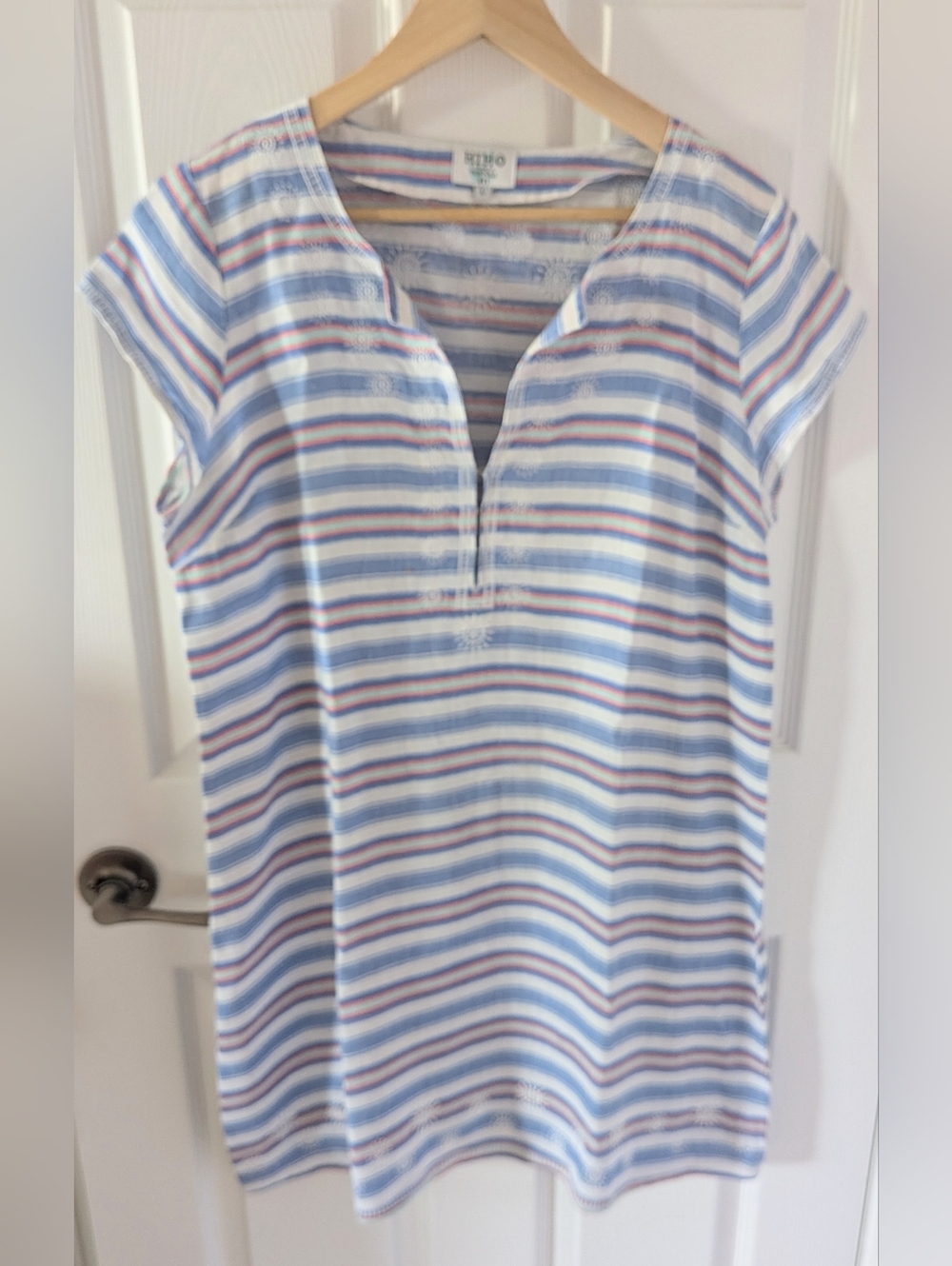 Striped Linen Tunic Top or Dress